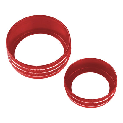 3 x AC Air Conditioning Volume Button Rings for Jeep Grand Cherokee (2014-2021)