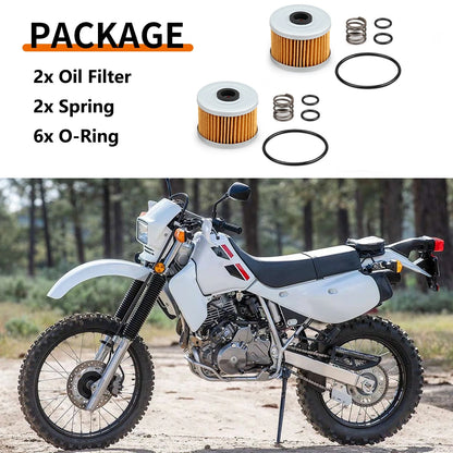 Oil Filter for Honda Big Red 250 ATC250ES/ATC250SX/ATC350X w/ Spring & O-Ring