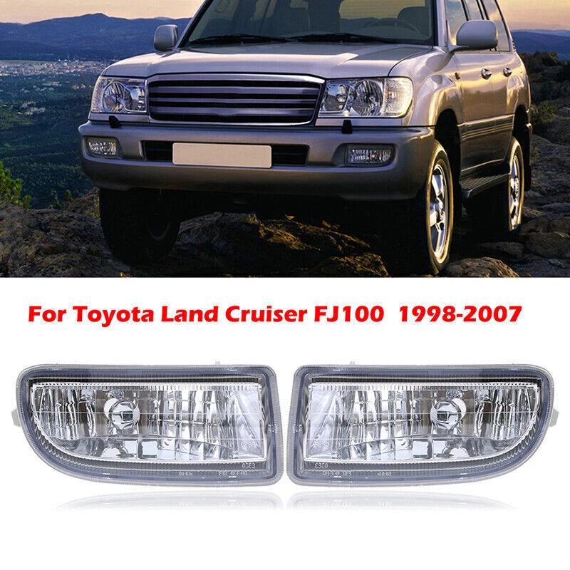 Front Fog Light Lamp Housing for Toyota Land Cruiser J100 J105 (1998-2007)