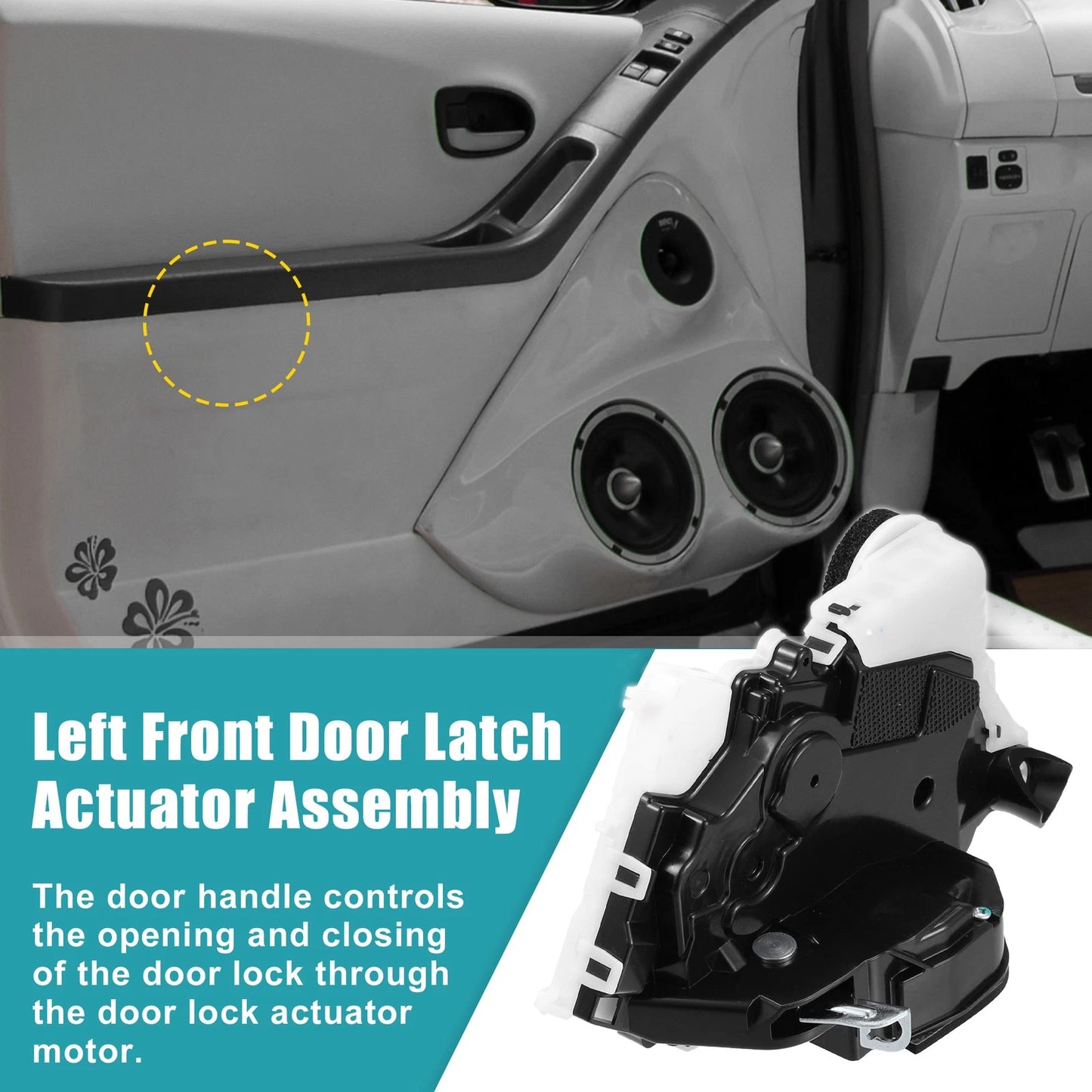 1x Door Lock Actuator Motor for Toyota Yaris (2006–2013)