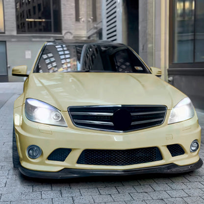 Front Spoiler Lip Splitter for Benz C63 AMG W204 (2008-2011)