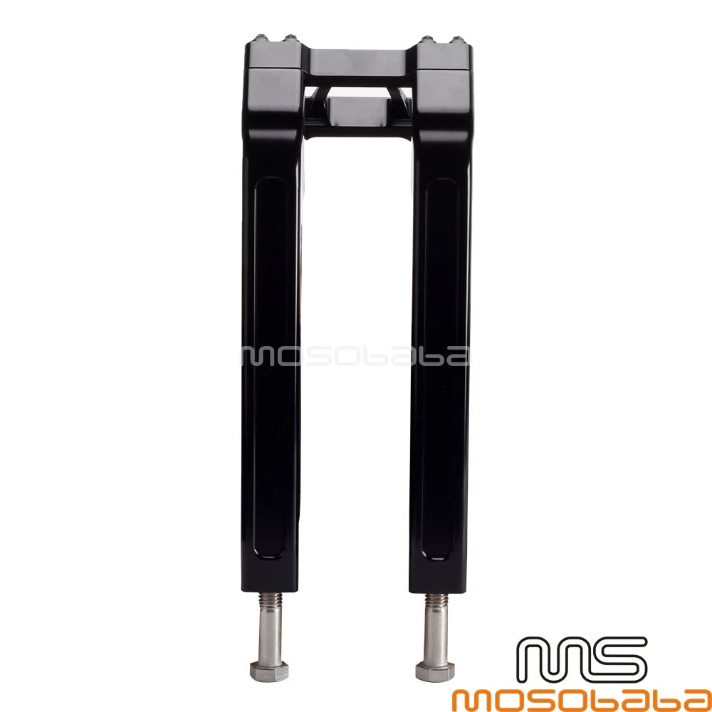 10" Tall Pullback Riser for Harley Dyna FXD FXDB FLHR FLSL FXBB FXBR (2006-2023)