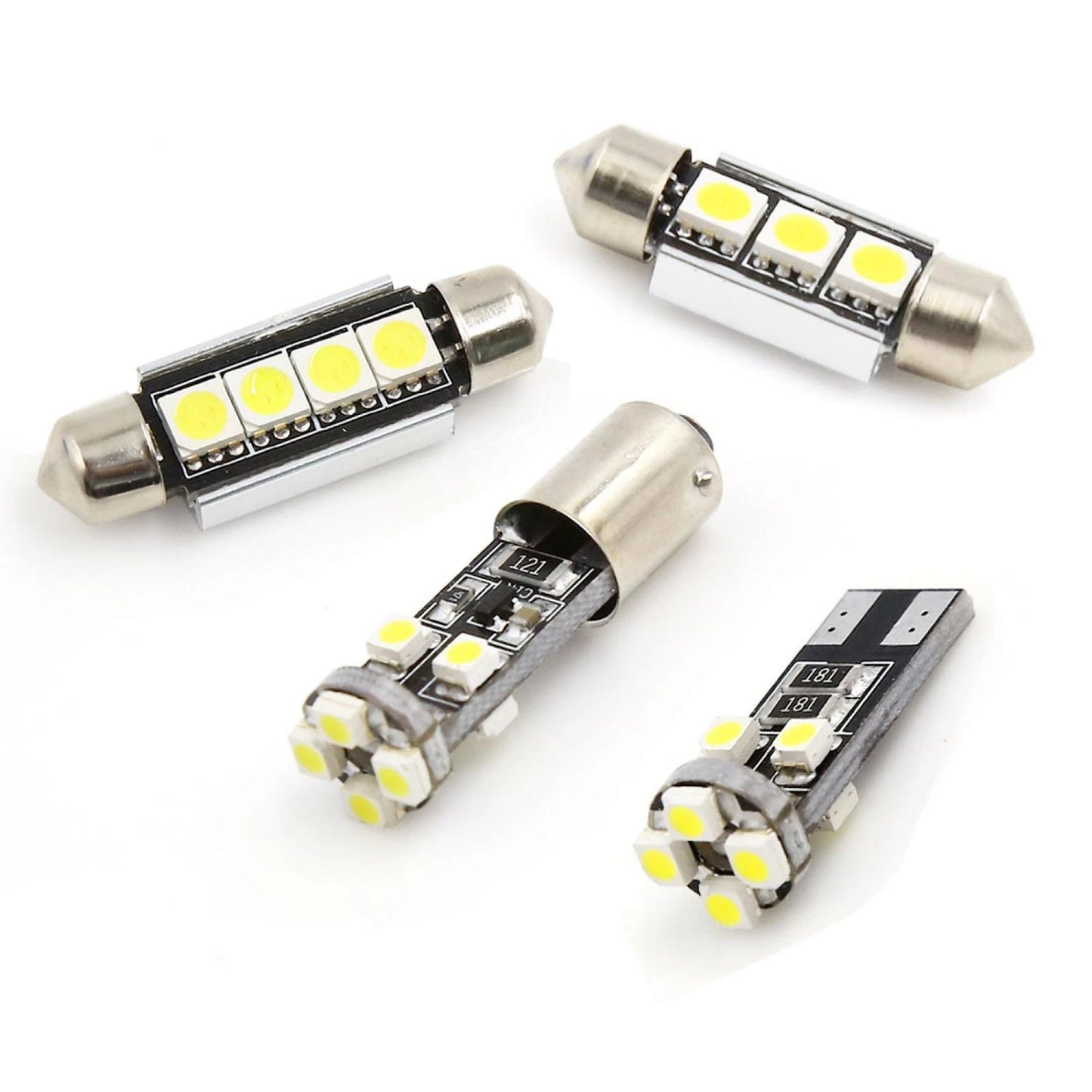21 x DC 12V Canbus White LED Lamps for BMW E46 Sedan Coupe M3 (1999-2005)