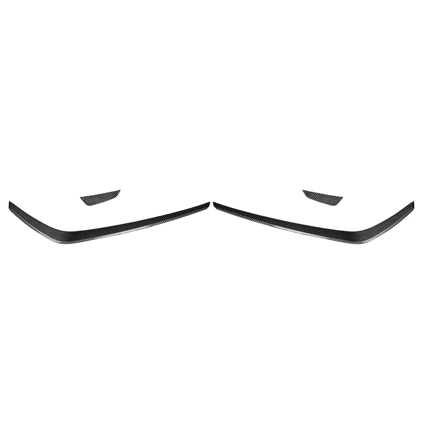 Front Bumper Side Air Vent Trims for Volkswagen Golf 7.5 GTI (2017-2020)