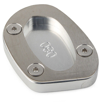Kickstand Side Stand Enlarger Plate for Speed Twin 1200 (2019-2021) Silver