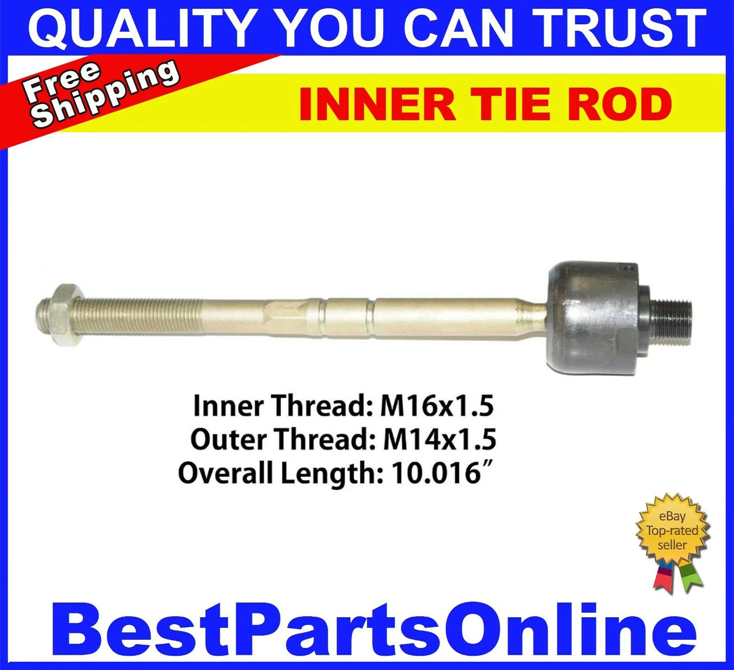 Steering Inner Tie Rod End for Mercedes S550 AWD (2007–2013)