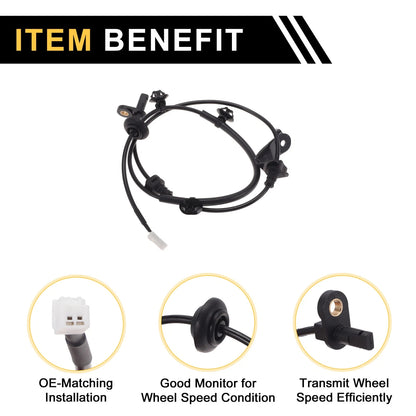 ABS Wheel Speed Sensor for Honda City (2012-2014) 1 x Rear Left