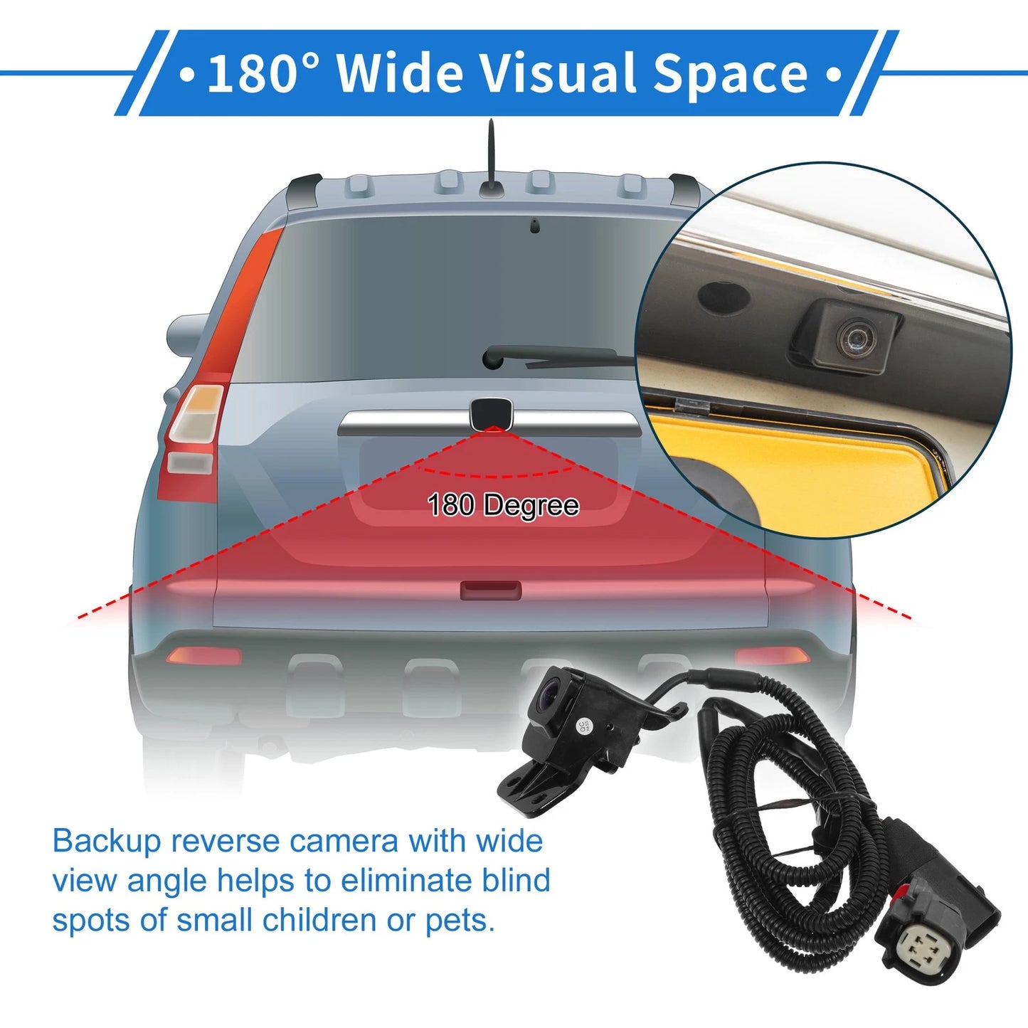 Rear View Camera 120-180Degree for Chevrolet Silverado