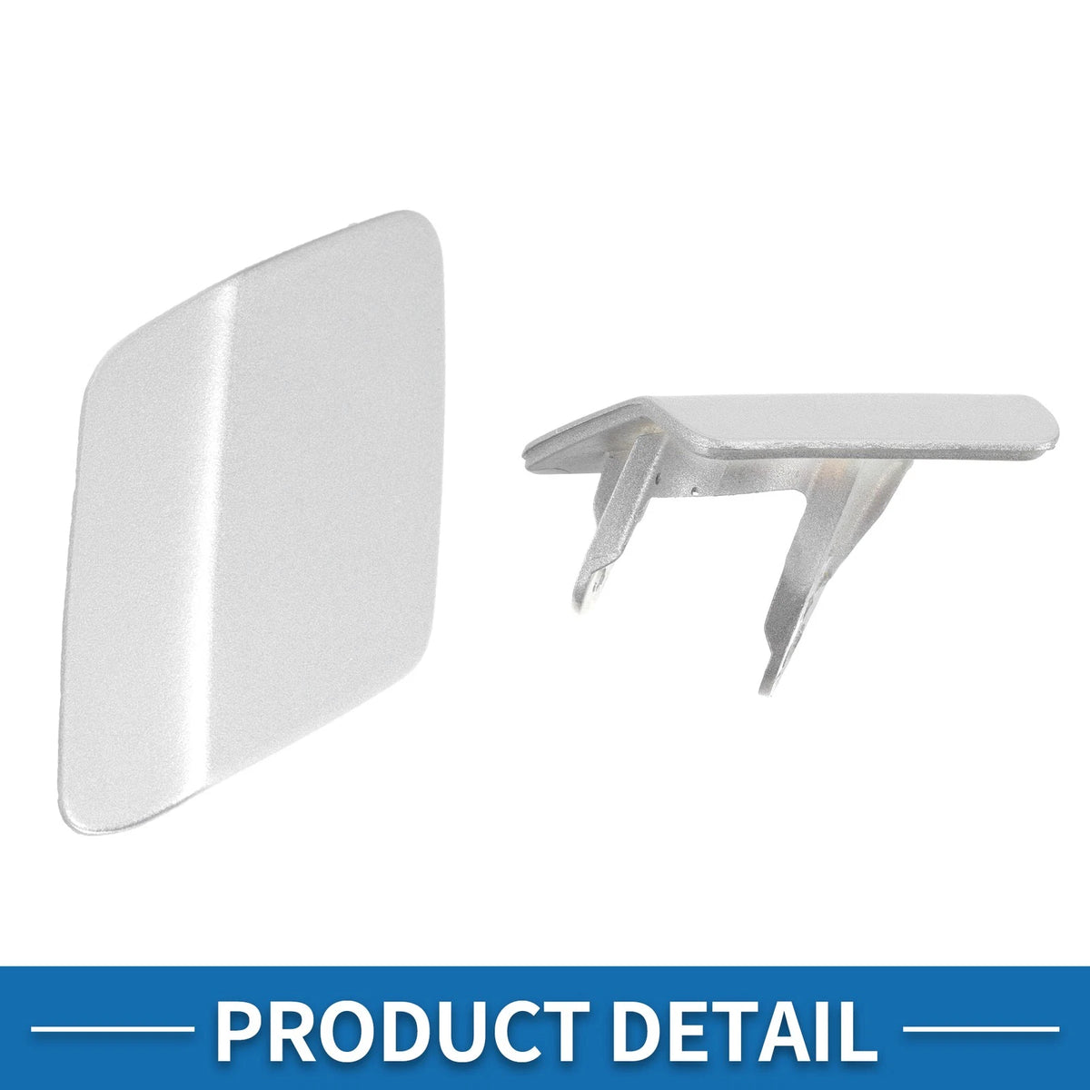 Front Right Washer Nozzle Cover for BMW 428i (2014-2016) Silver Tone