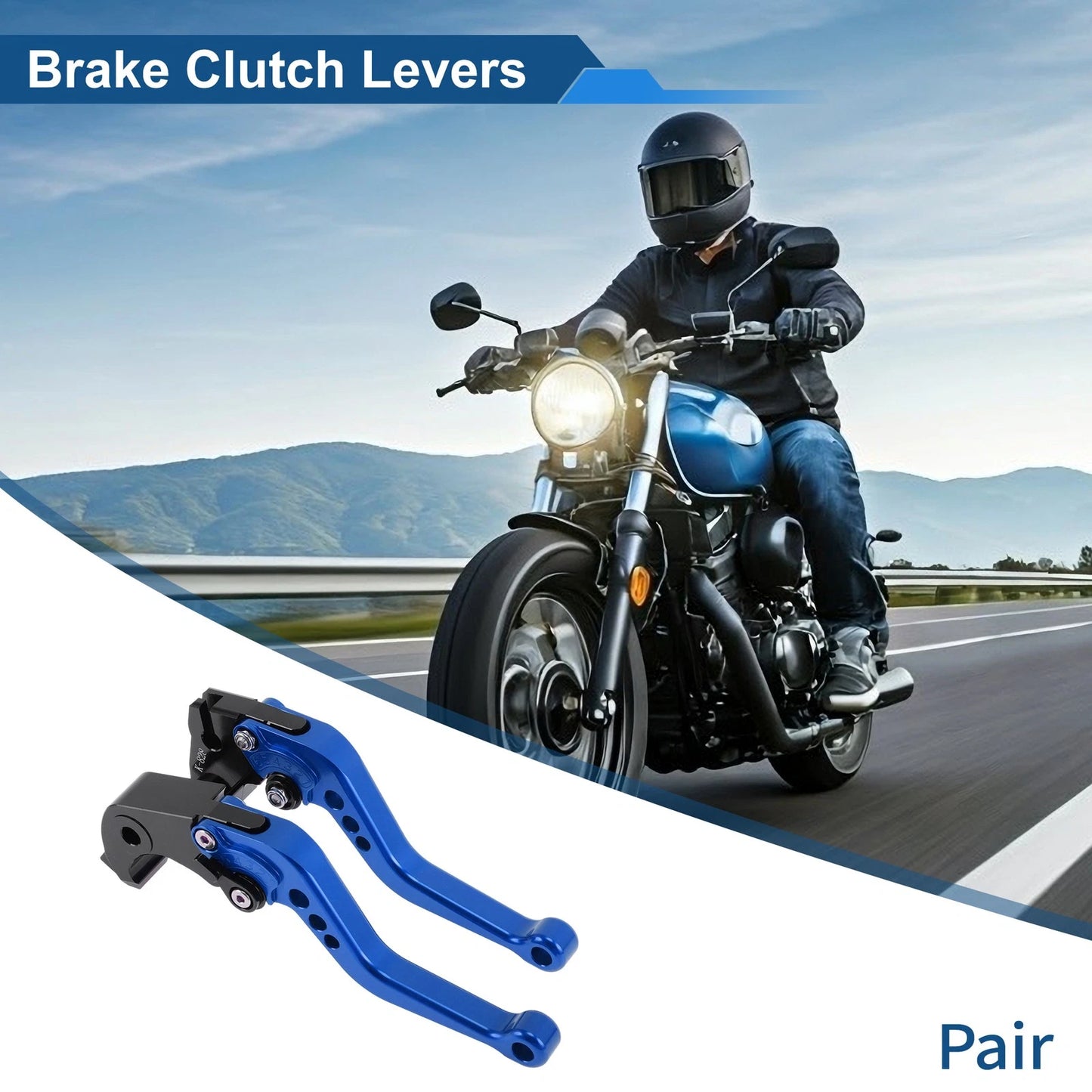 Short Brake Levers for Kawasaki Z1000SX/NINJA 1000/Tourer (2011–2016)