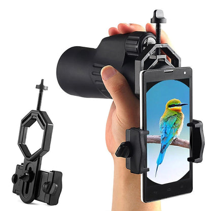 Universal Cell Phone Adapter Mount for Spotting Scope, Telescope, Microscope