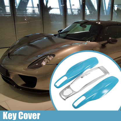 Remote Key Cover Shell Case for Porsche Macan Blue