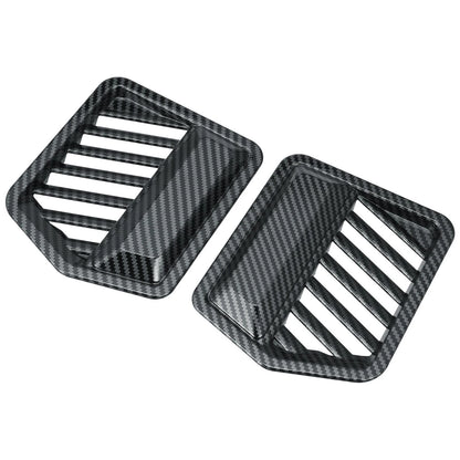 2 x ABS Car Side Air Conditioning Vent Outlet Trim for Ford F-150 (2015-2019)
