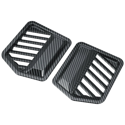 2 x ABS Car Side Air Conditioning Vent Outlet Trim for Ford F-150 (2015-2019)
