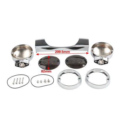 8.25" Rear Turn Signal Light Bar Lens for Harley FLST FLSTN FLHTC