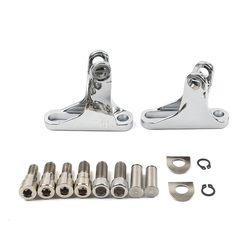 Rear Passenger Footpeg Mini Mount for Harley Touring Street Road Glide (1993-2023)