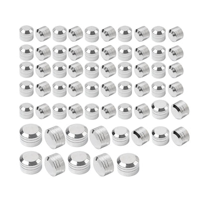 Chrome Engine Topper Screw Bolt Cap Kit for Harley Twin Cam Softail (2000-06)