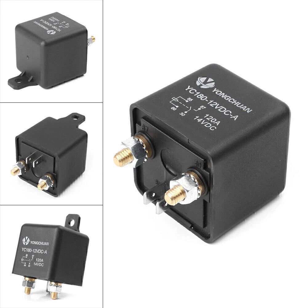 12V 120A Heavy Duty Split Charge Relay Switch for Car Auto