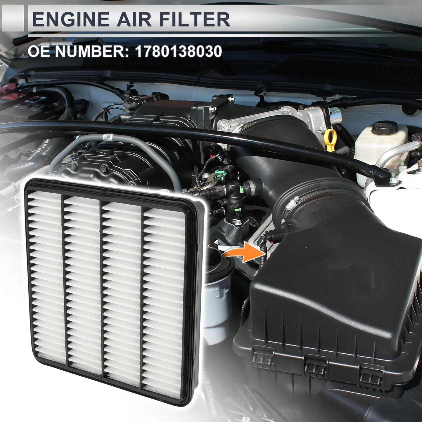 Car Engine Air Filter for Toyota Land Cruiser