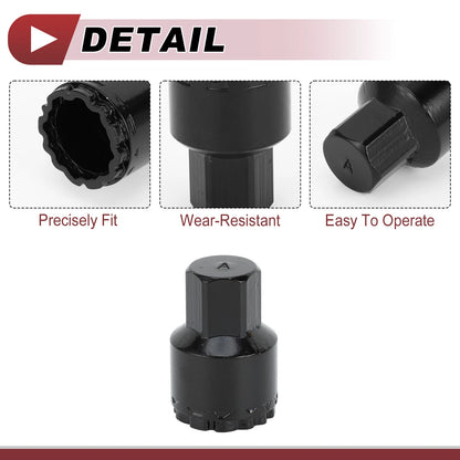 Wheel Lock Lug Nut Anti-theft Key Socket for Mercedes Benz GLE450 GLS350