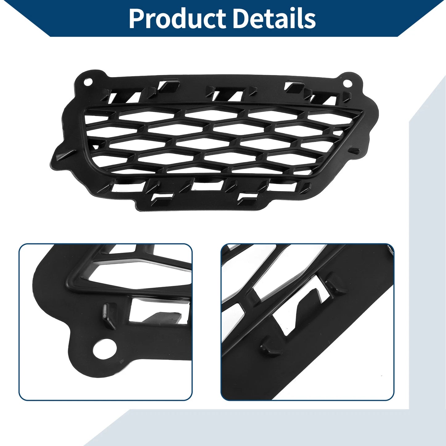 Front Right Fog Light Grill for Land Rover Range Rover Evoque (2012-2018)