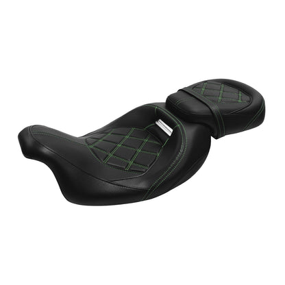 Seats Backrest Pad for Harley Touring CVO Road Glide (2009-2023)