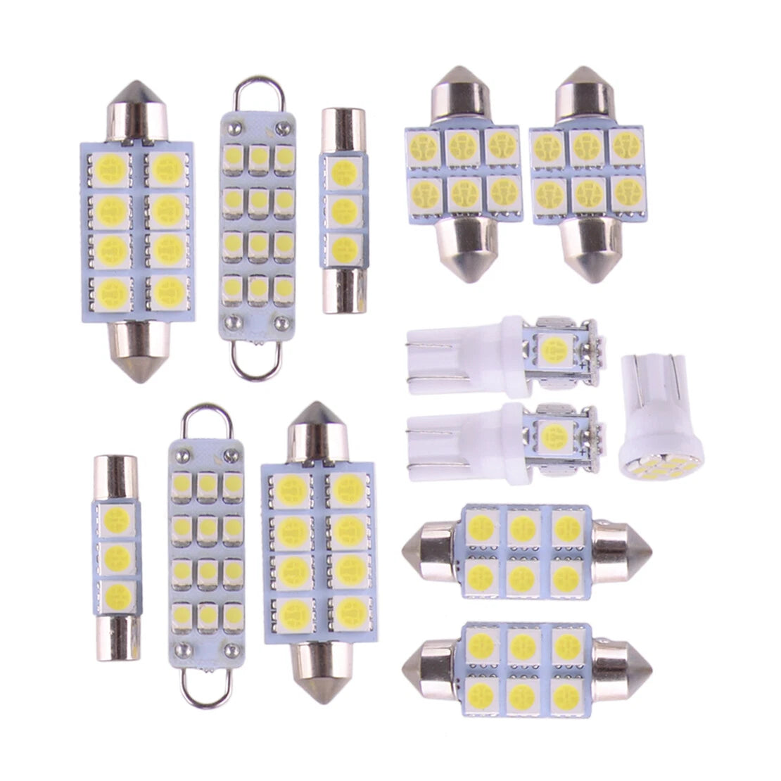 13 x White LED Interior Light Bulbs for Nissan Titan (2004-2013)