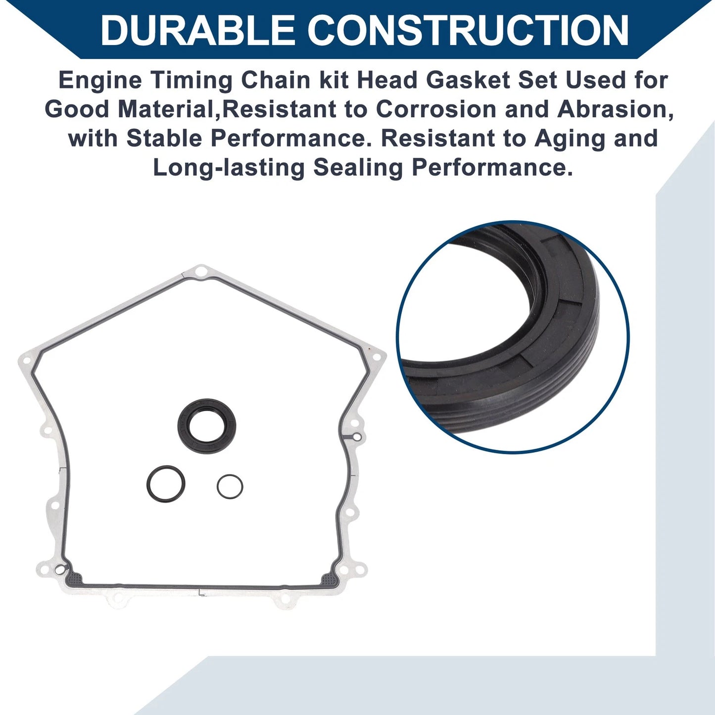 Engine Timing Cover Gasket Set 1 Set for Chrysler 300 (2005-2010)