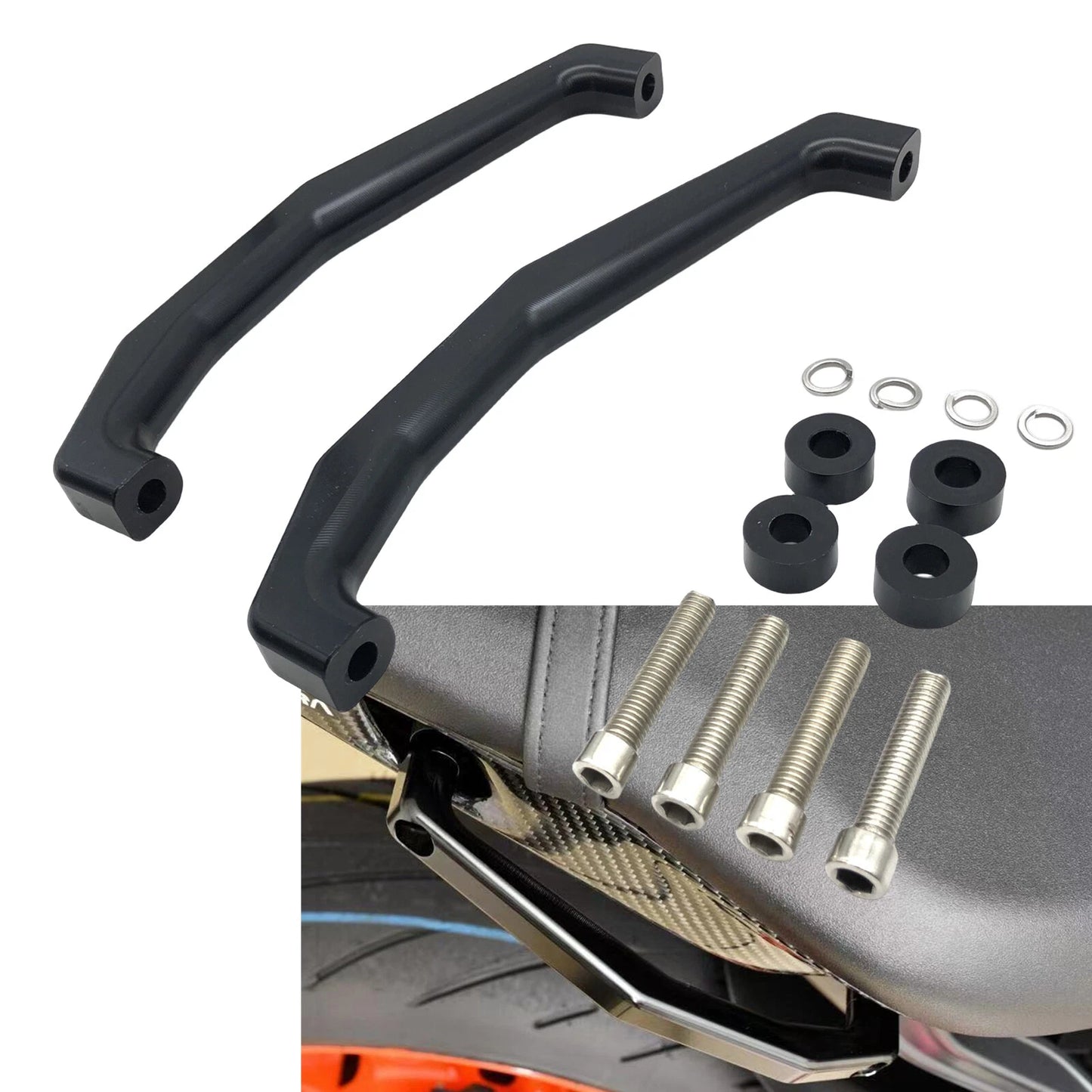 Passenger Grab Handles for Yamaha MT-09 SP (2021-2023)