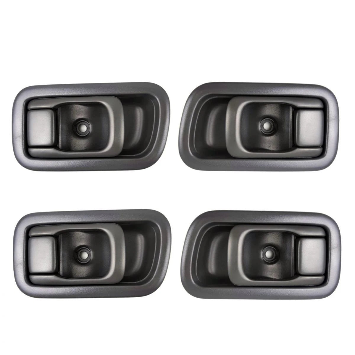 Interior Door Handle Gray Set 4 Fits Nissan Frontier Navara D22 UTE 1998-05 D06