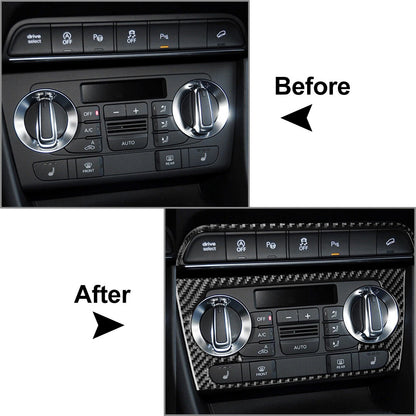 Center Console Air Condition CD Panel Cover Trim for Audi Q3 (2013-2018)
