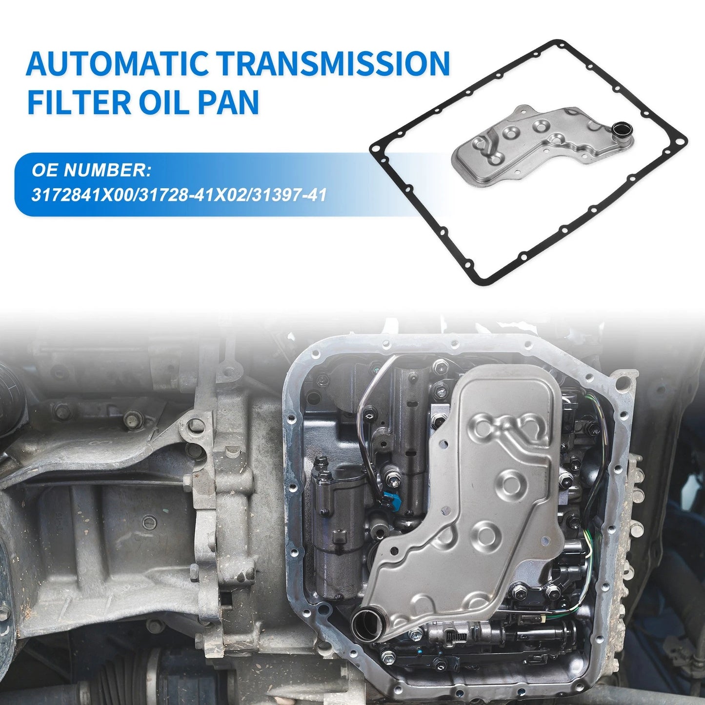 Transmission Filter & Oil Pan Gasket Kit for Nissan (2000-2006)
