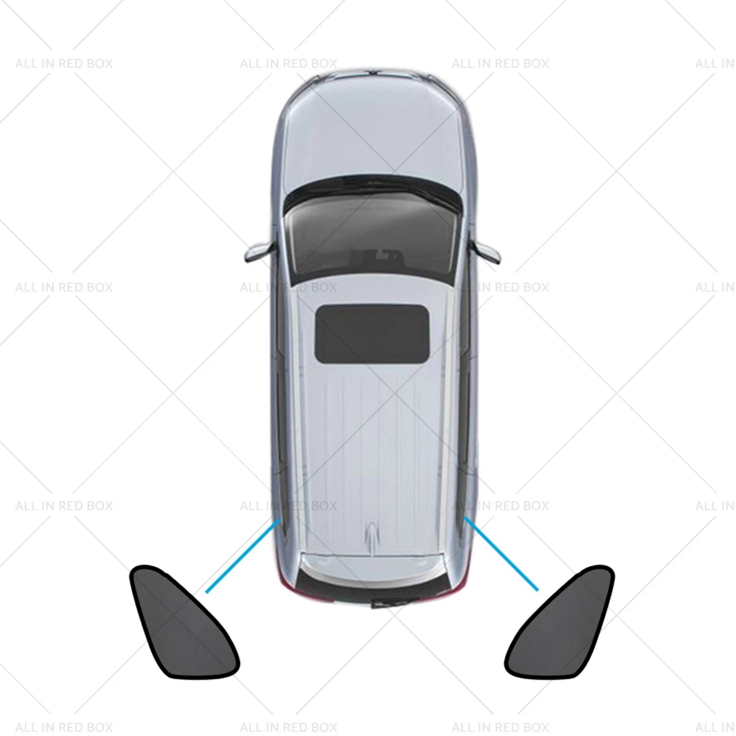Magnetic Mesh Sun Blind Shades for Mitsubishi ASX (2010-2025)