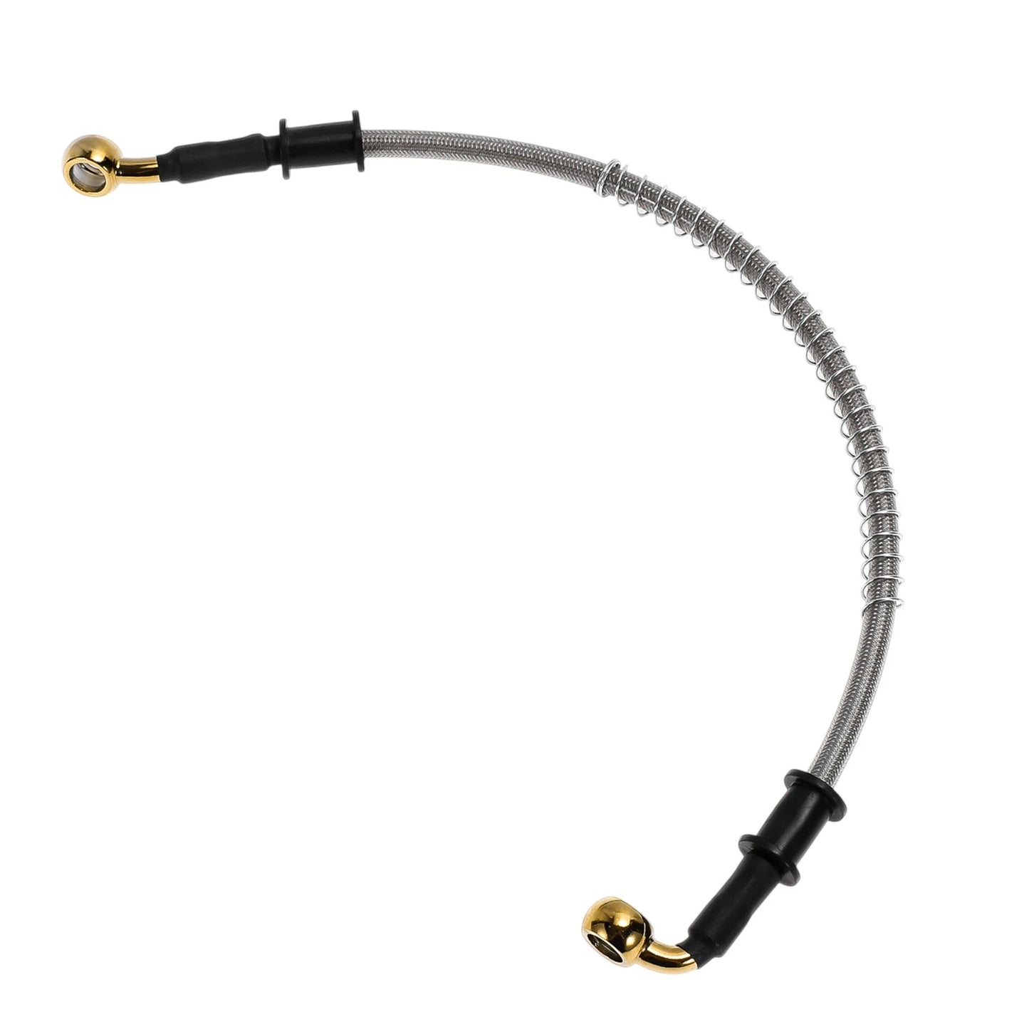 40cm / Brake Clutch Oil Hose Line Silver Tone / for Motorcycle