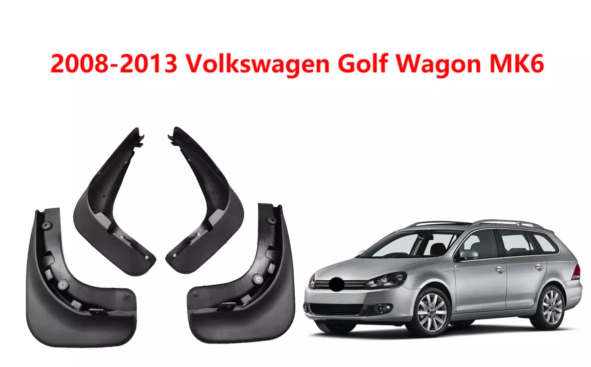 Mud Flaps Splash Guards for 2008-2013 Volkswagen VW Golf Jetta MK6 (2008-2013)