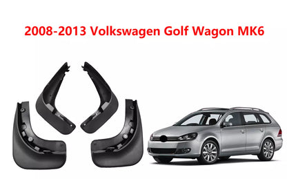 Mud Flaps Splash Guards for 2008-2013 Volkswagen VW Golf Jetta MK6 (2008-2013)