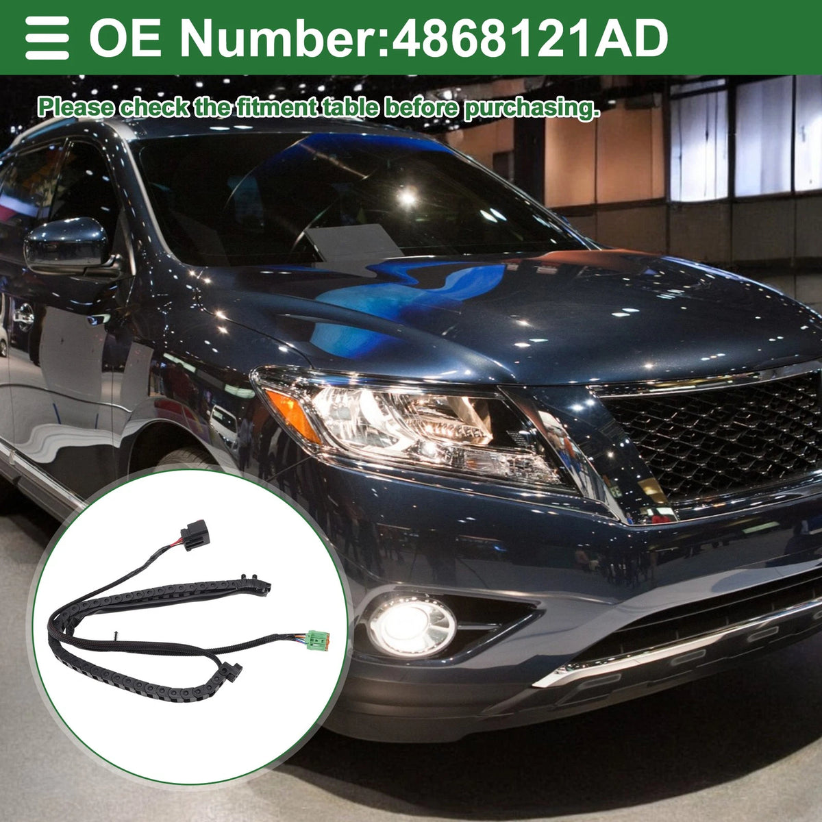 Door Wiring Harness Connector for Chrysler Town & Country (2004 - 2007)