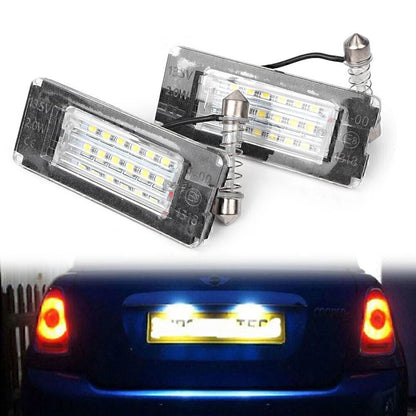 LED License Plate Lights for BMW MINI Cooper R56 R57 R58 R59 (2007-2015)