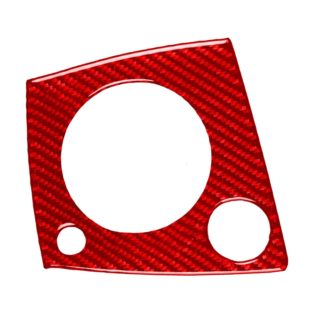 Carbon Fiber Red Gear Shift Panel Cover Trim for Alfa Romeo 159 Brera Spider