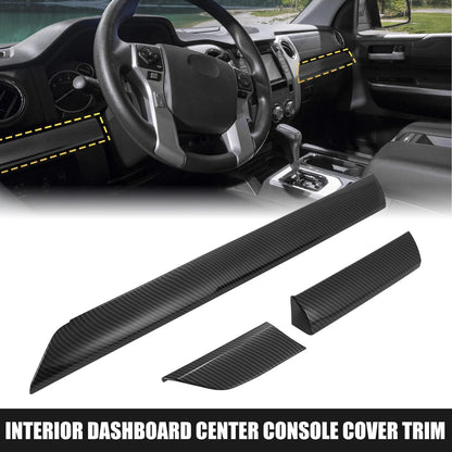 Carbon Fiber Dashboard Panel Cover for Toyota Tundra (2014-2021)