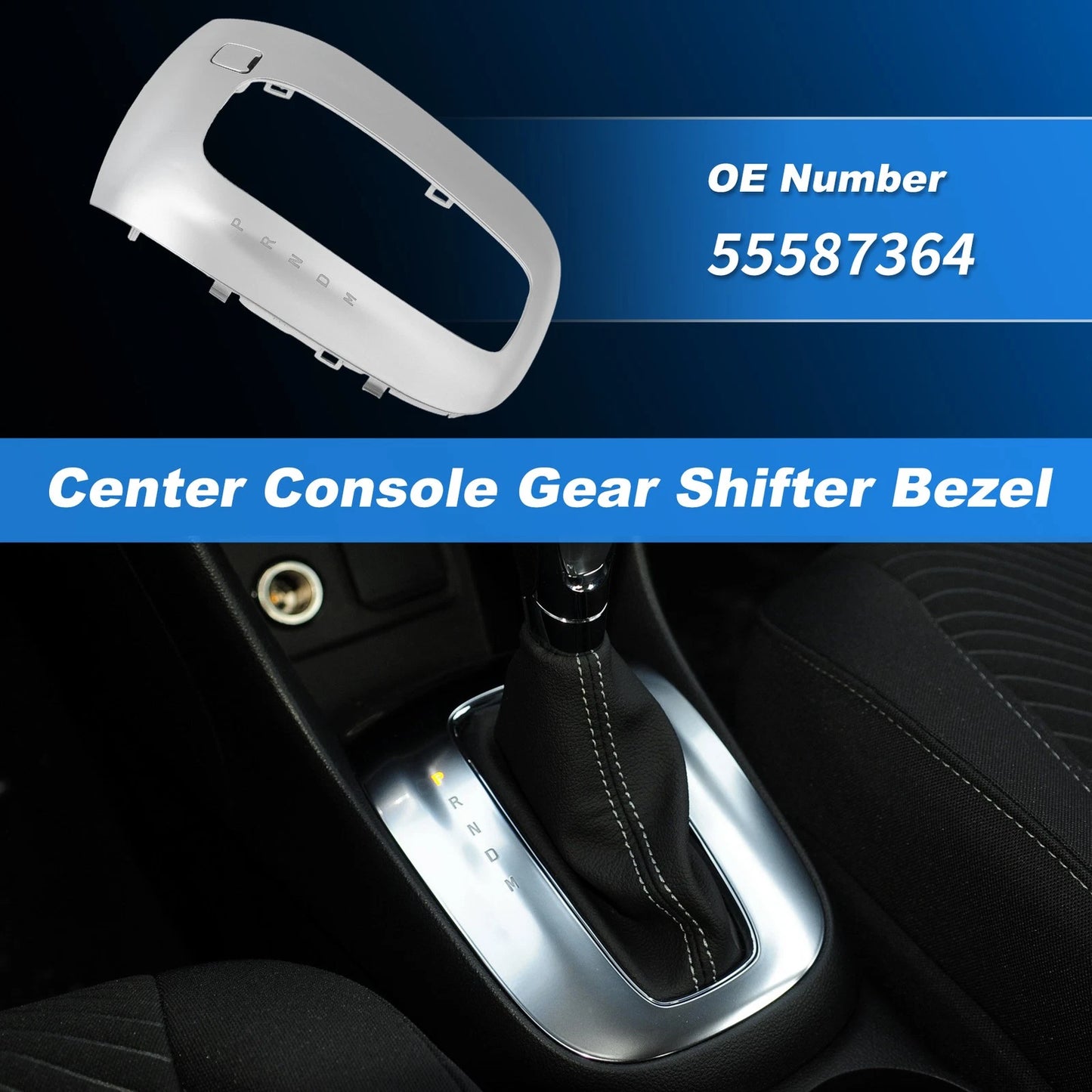 Gear Shift Panel Shifter Bezel Cover for Buick Encore (2013–2018)