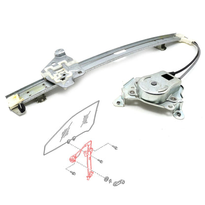 Front Door Window Regulator for Nissan Navara D21 King Cab 1985-1997