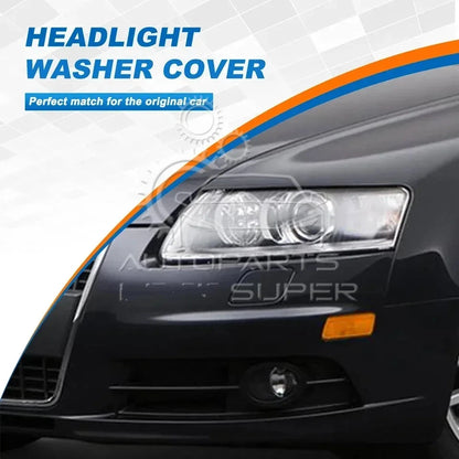 Front Bumper Headlight Washer Nozzle Cover Cap for Audi A6 (2005–2008)