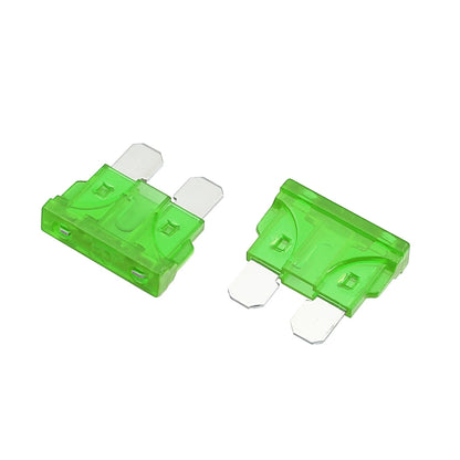 32V Mini Fuse Adapter Tap Kit w/  30A Blade Fuses for Cars