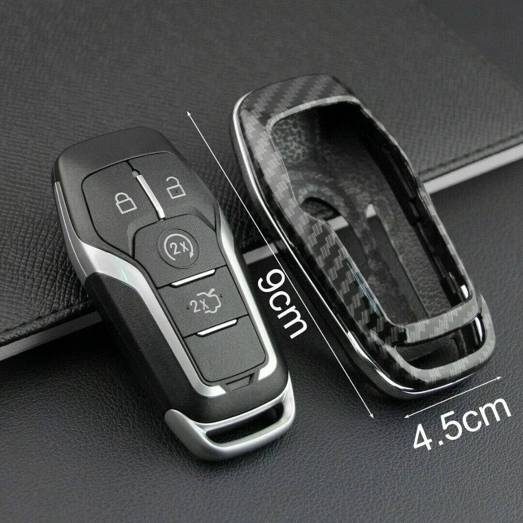 2 x Smart Key Cover & Chain Holder for Ford Lincoln
