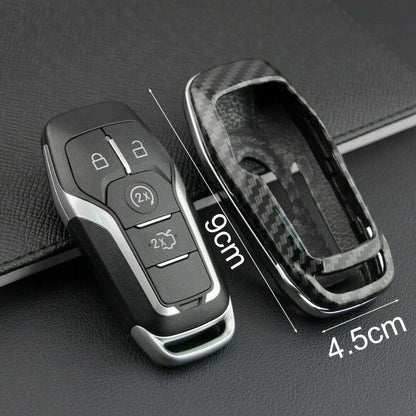 2 x Smart Key Cover & Chain Holder for Ford Lincoln