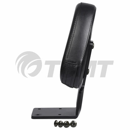 Black Backrest Sissy Bar & Foot Pegs for Victory Gunner Vegas (2015-2017)