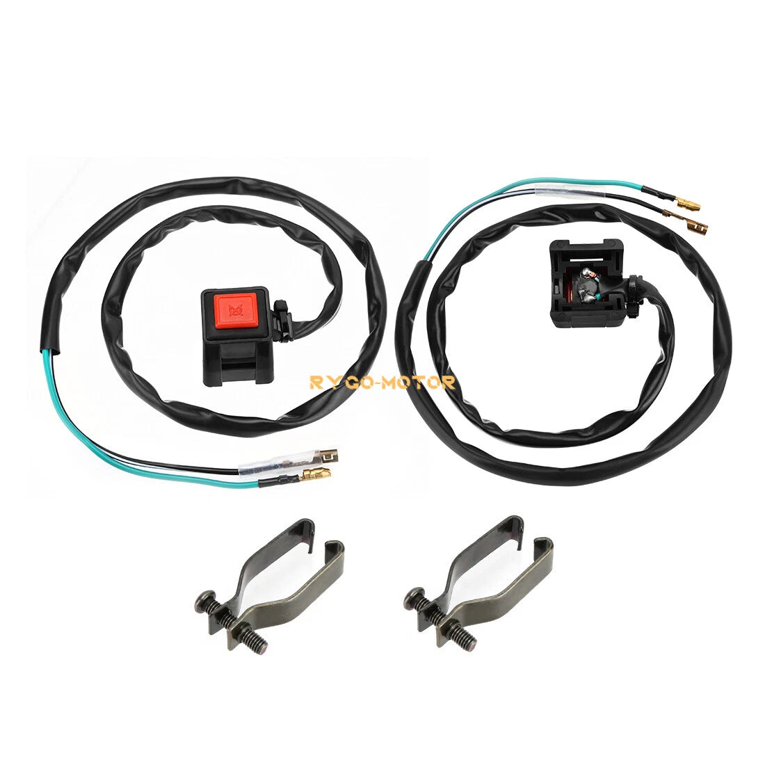 2 x Handlebar Kill Switch for Yamaha IT175 IT200 IT250 IT465 IT490 (1981-86)