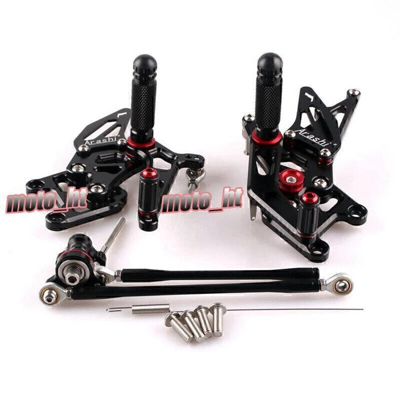 2 x Rearsets Footpegs for Honda CBR 600RR (2007-2008) Gold