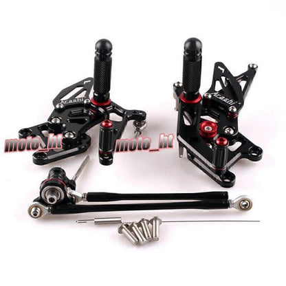 2 x Rearsets Footpegs for Honda CBR 600RR (2007-2008) Gold